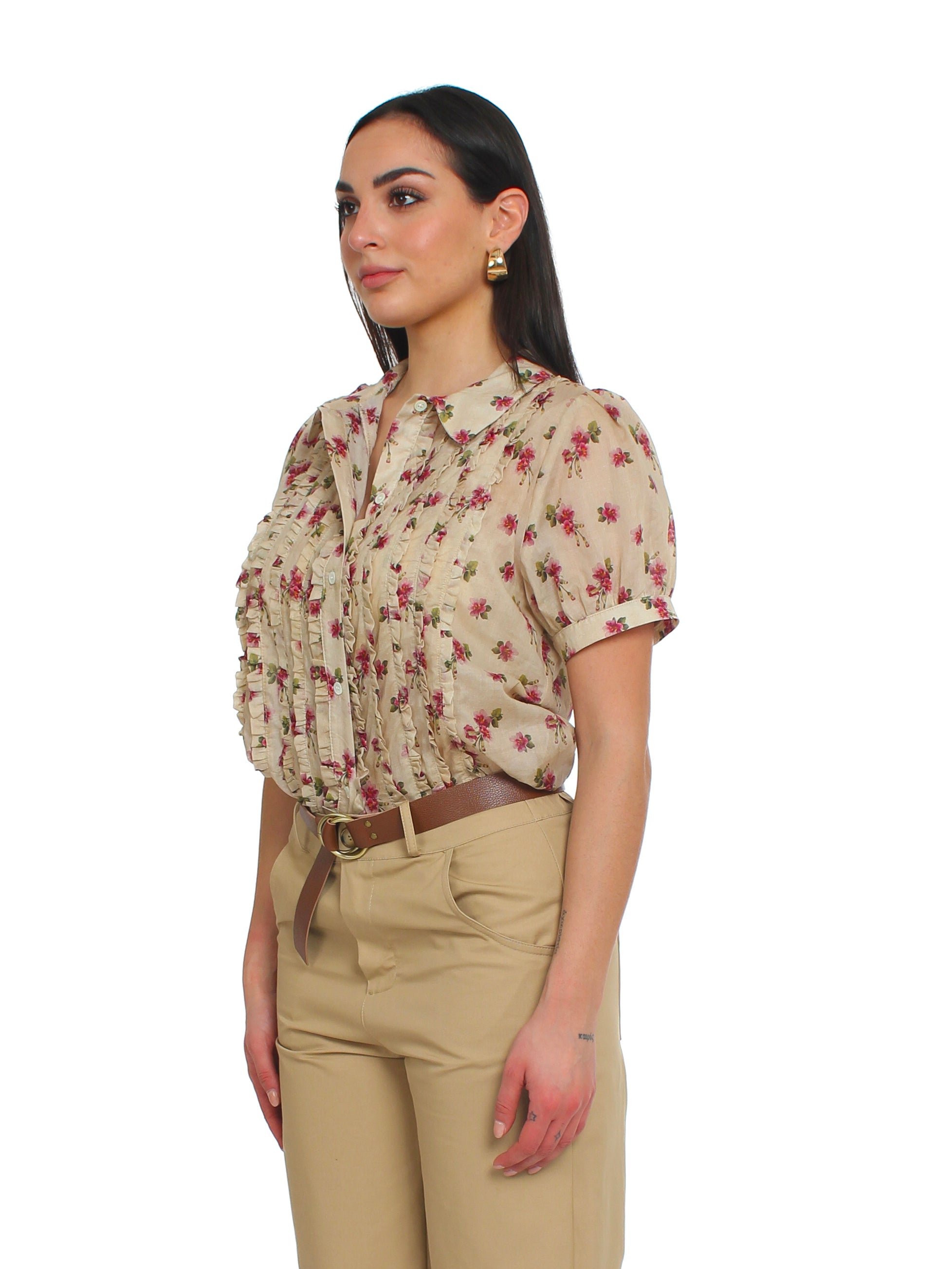 Camicia con fiori Vicolo