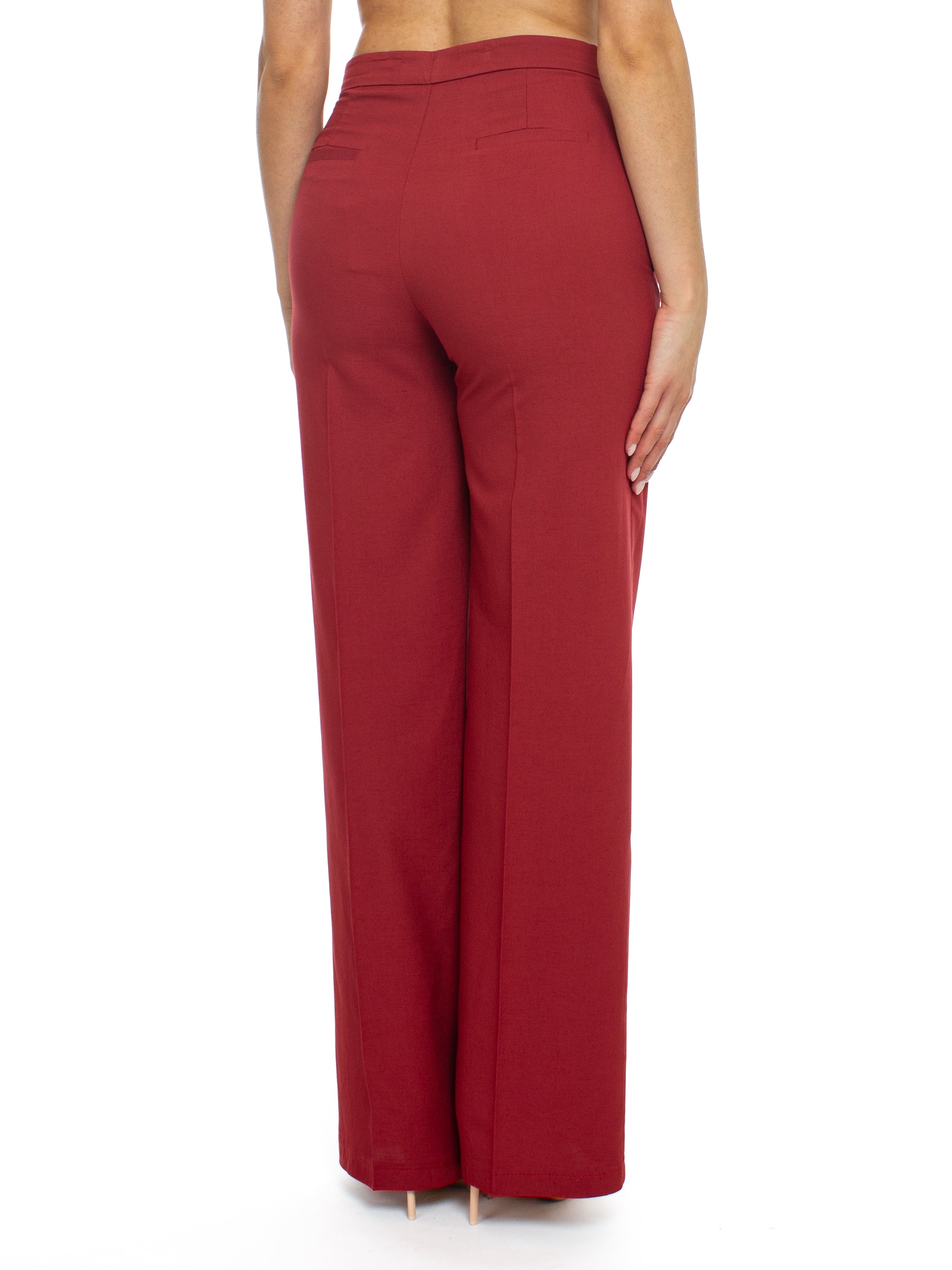 Pantalone palazzo con tasca filo Vicolo