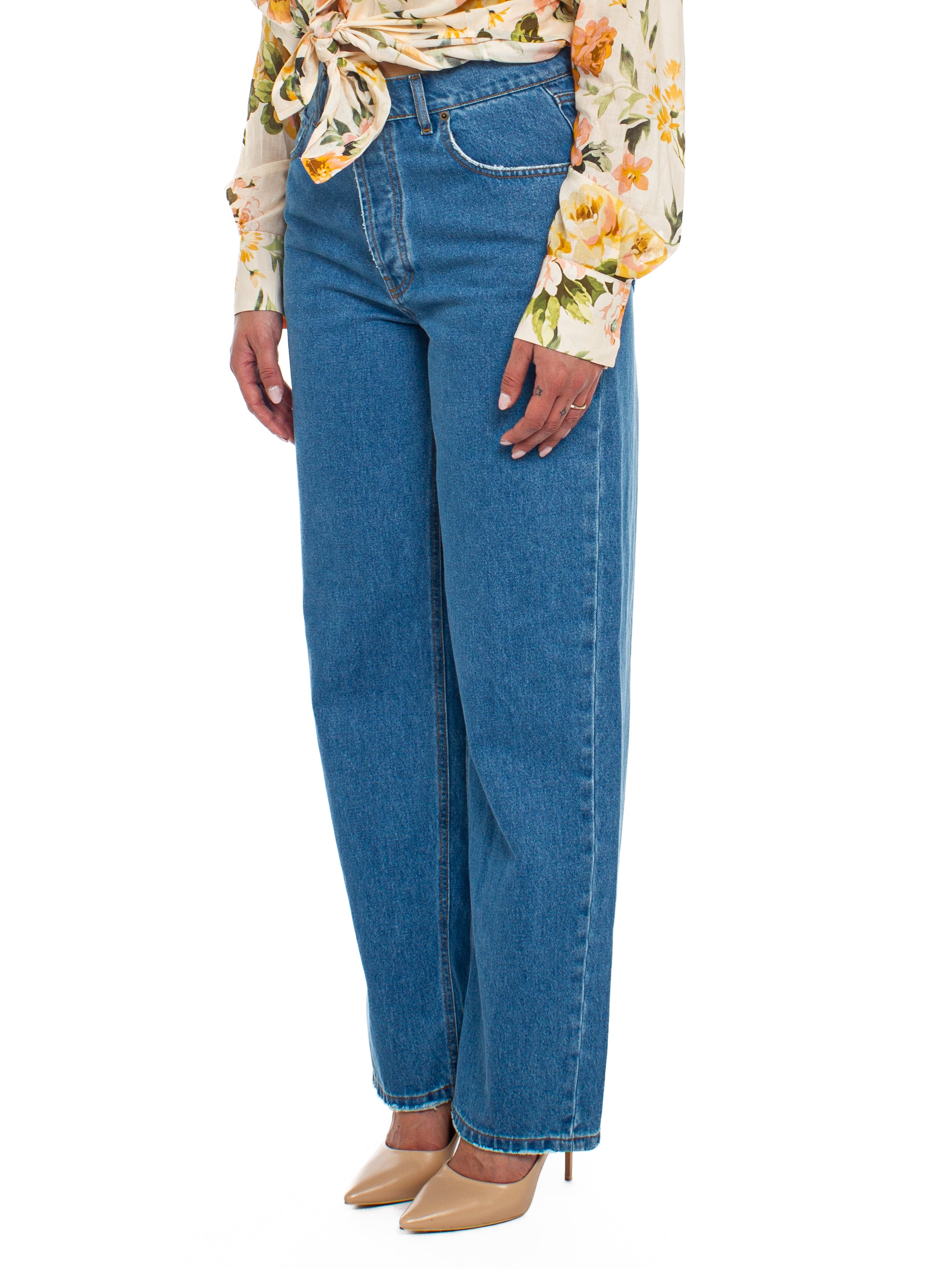 Jeans a vita alta To.Bì Demure