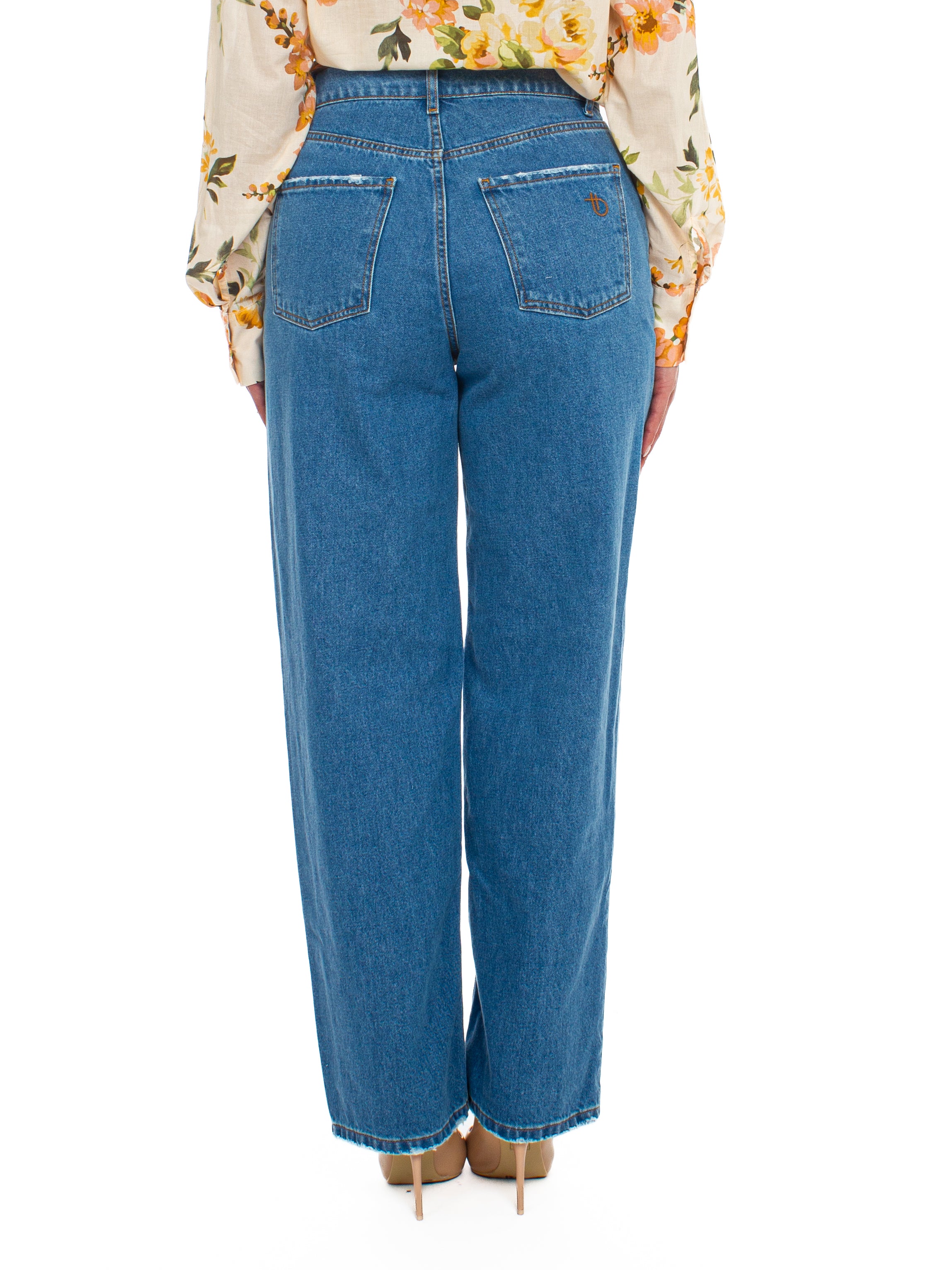 Jeans a vita alta To.Bì Demure