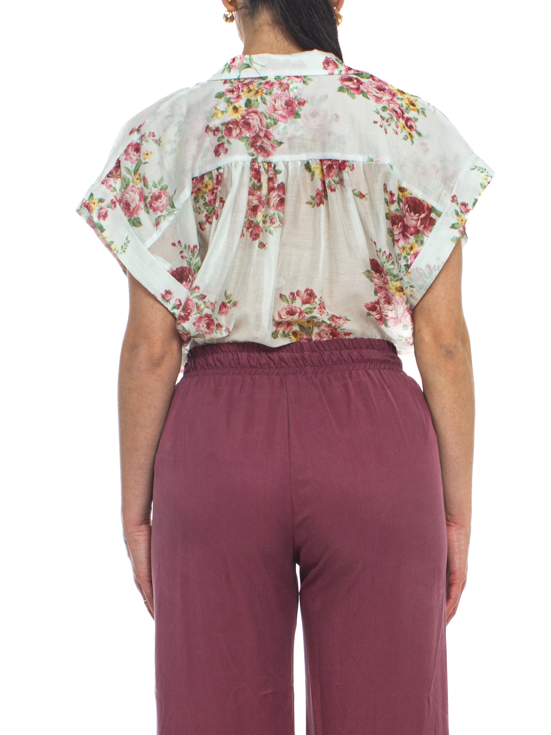 Camicia mussola fantasia provenzale Vicolo