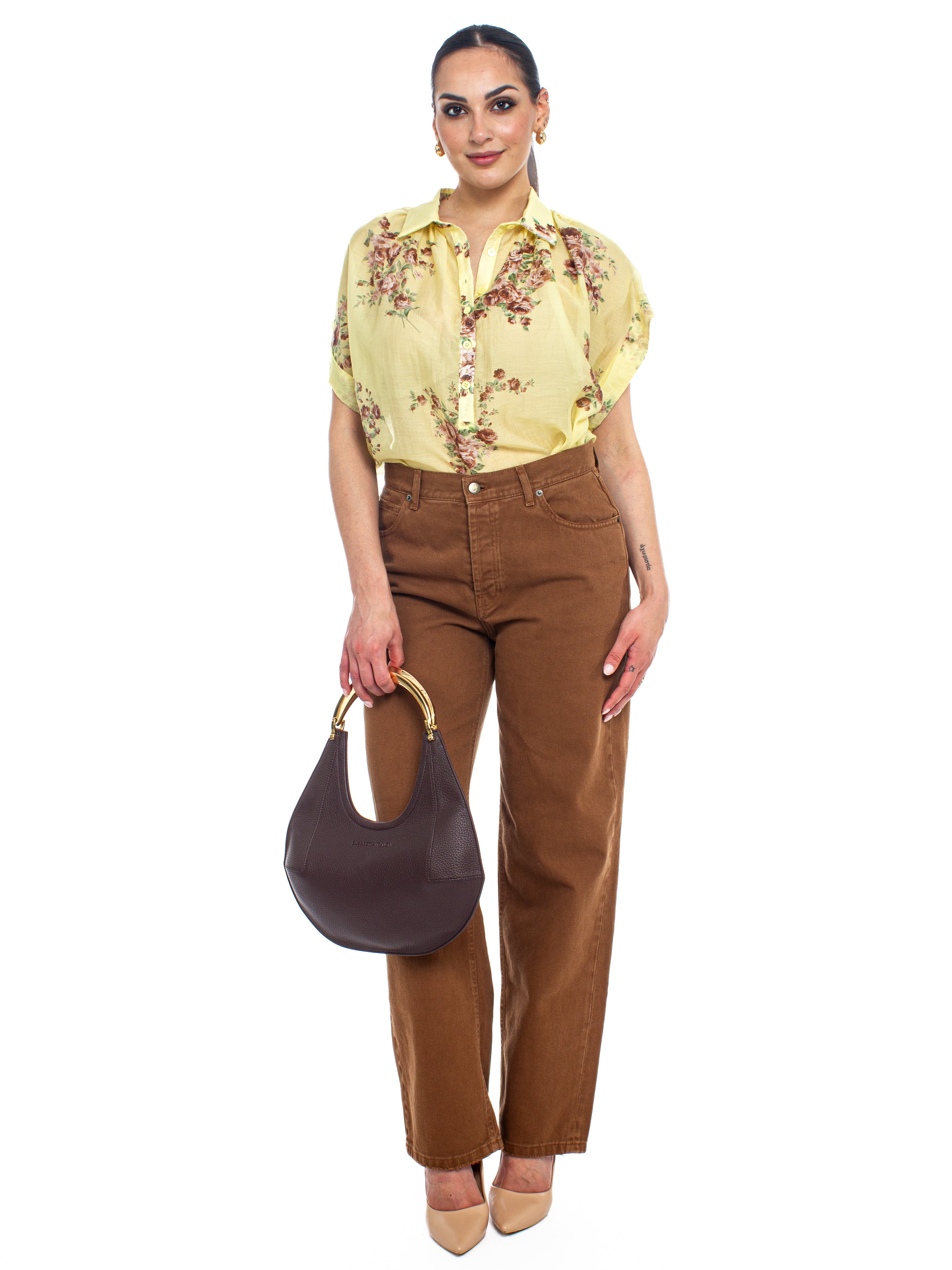 Camicia mussola fantasia provenzale Vicolo