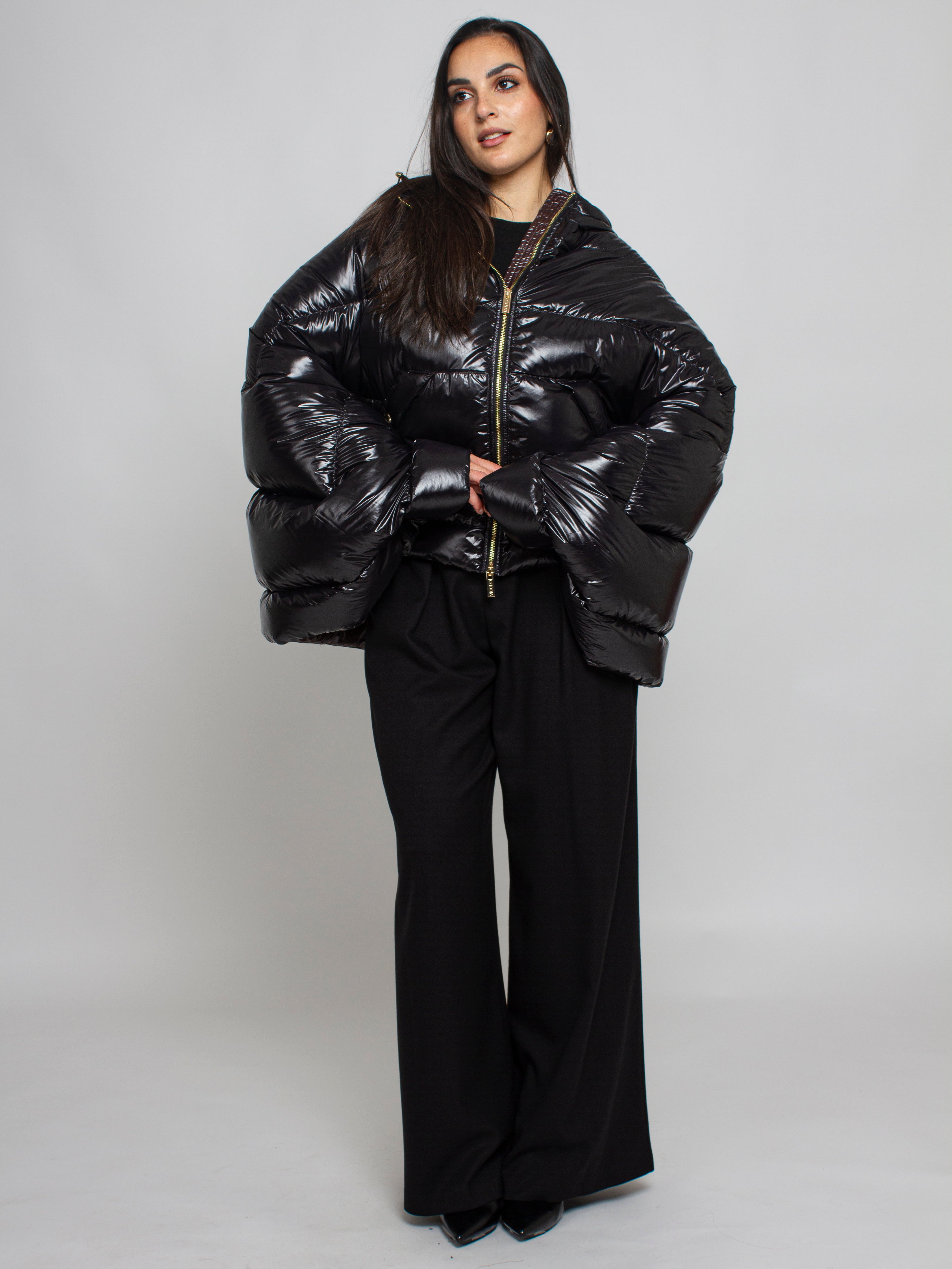 Piumino con manica a pipistrello Vicolo