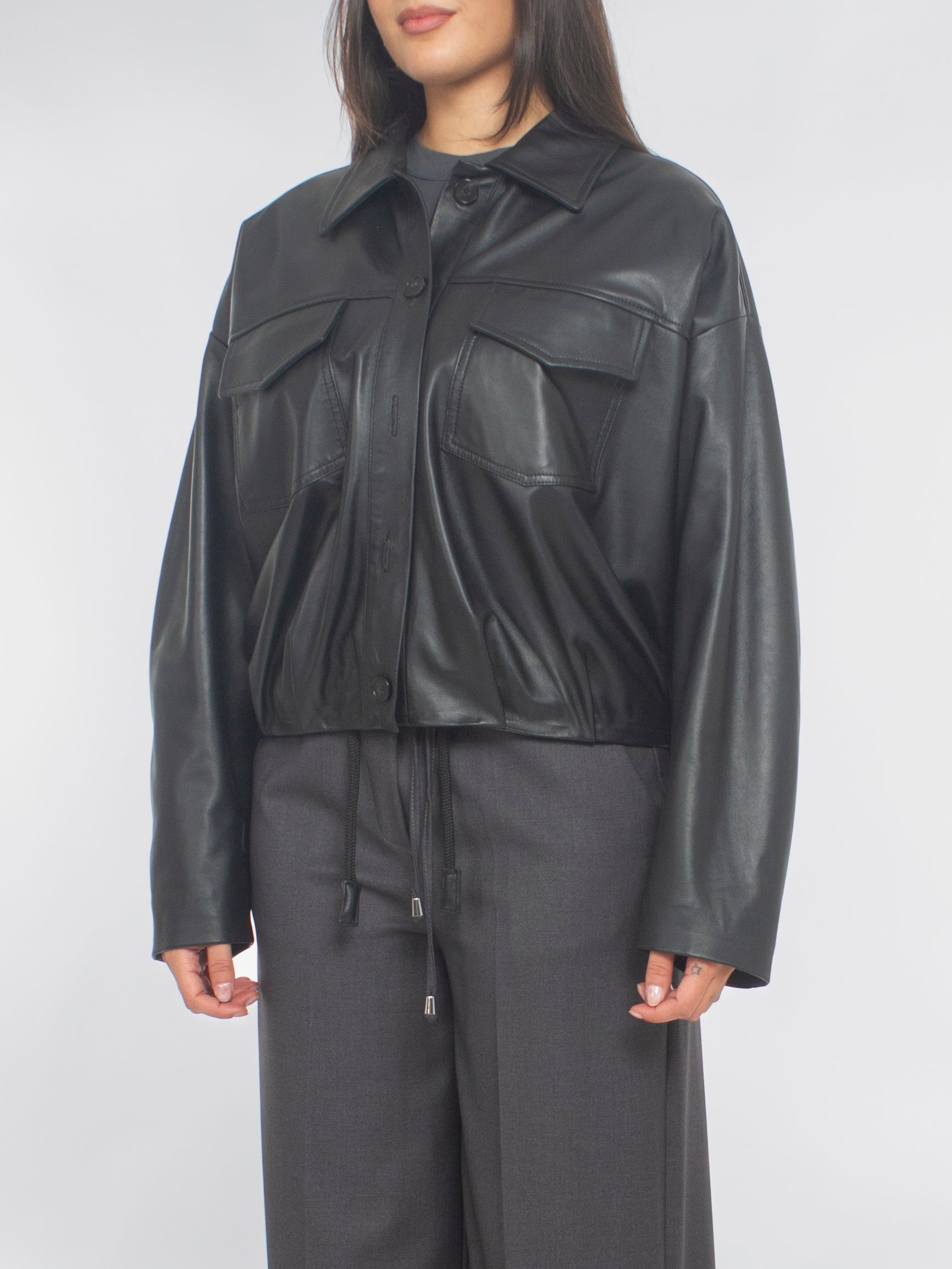 Bomber in Vera Pelle Vicolo