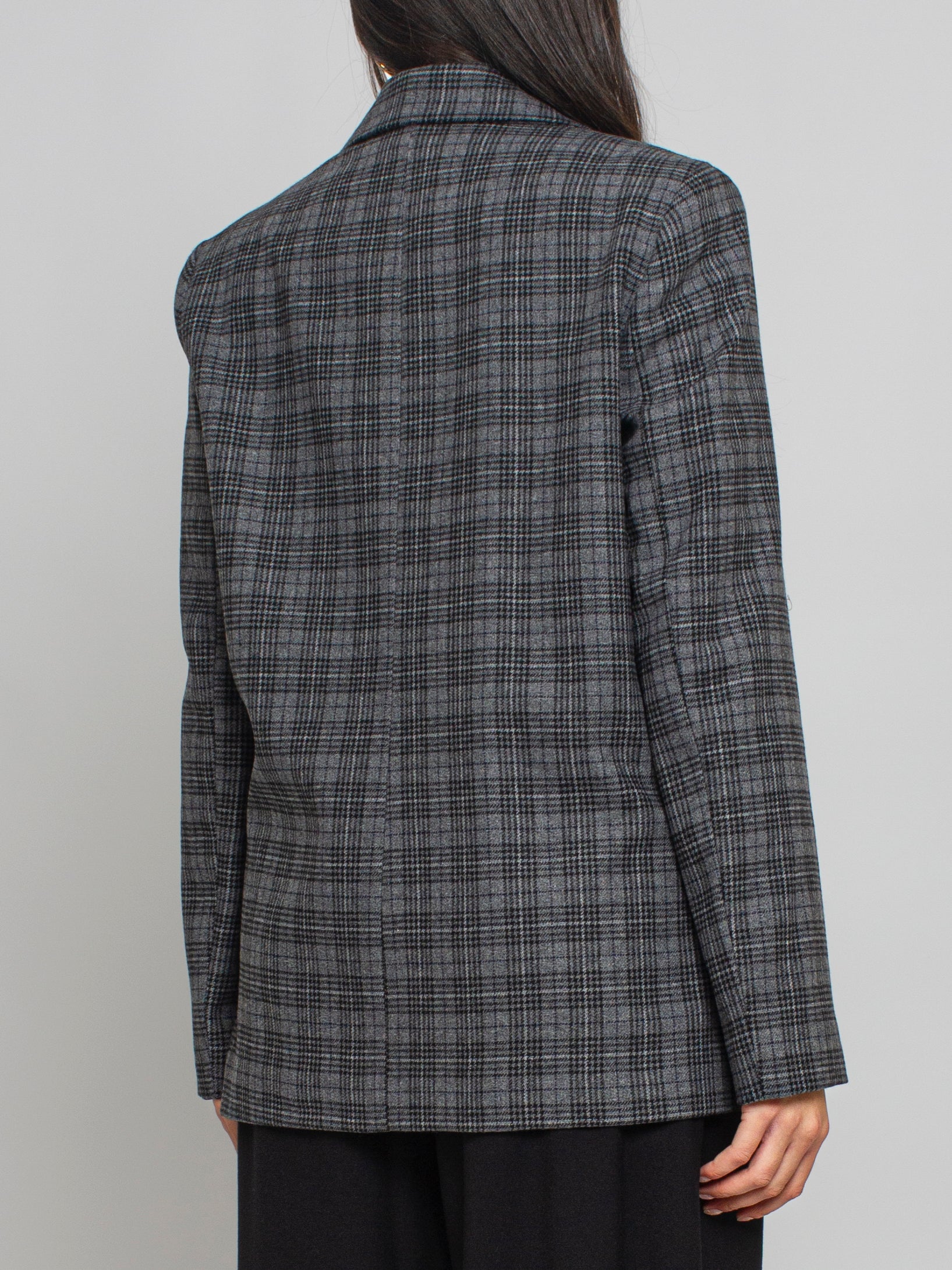 Giacca a Quadri con Spille Vicolo