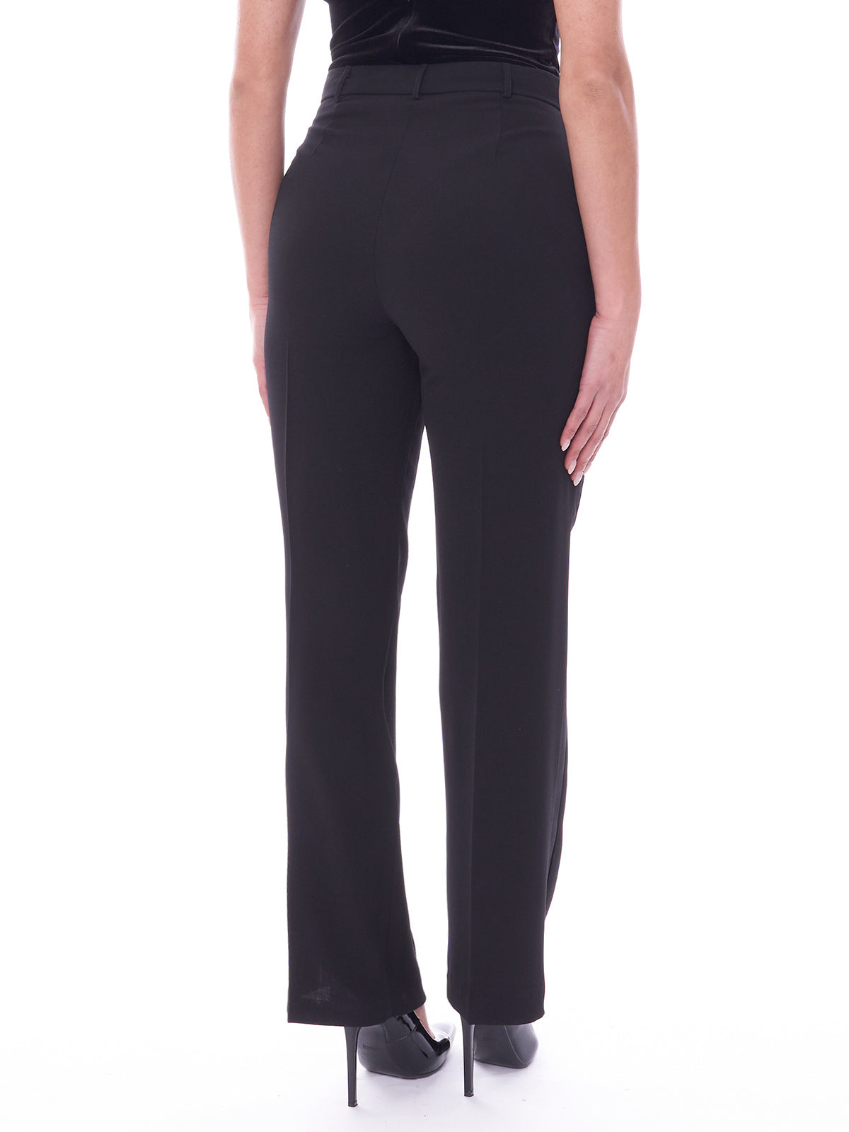 Vicolo trousers with satin detail 