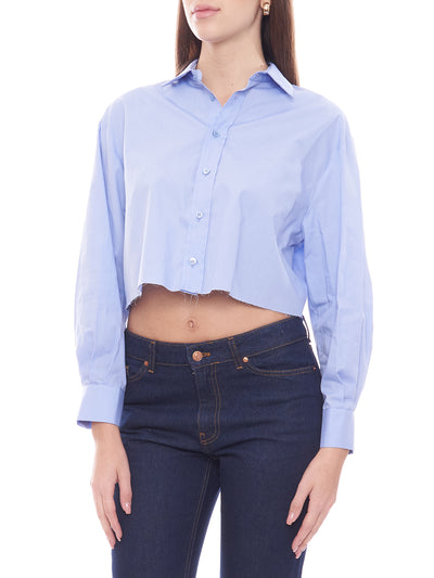 Camicia crop oxford Vicolo