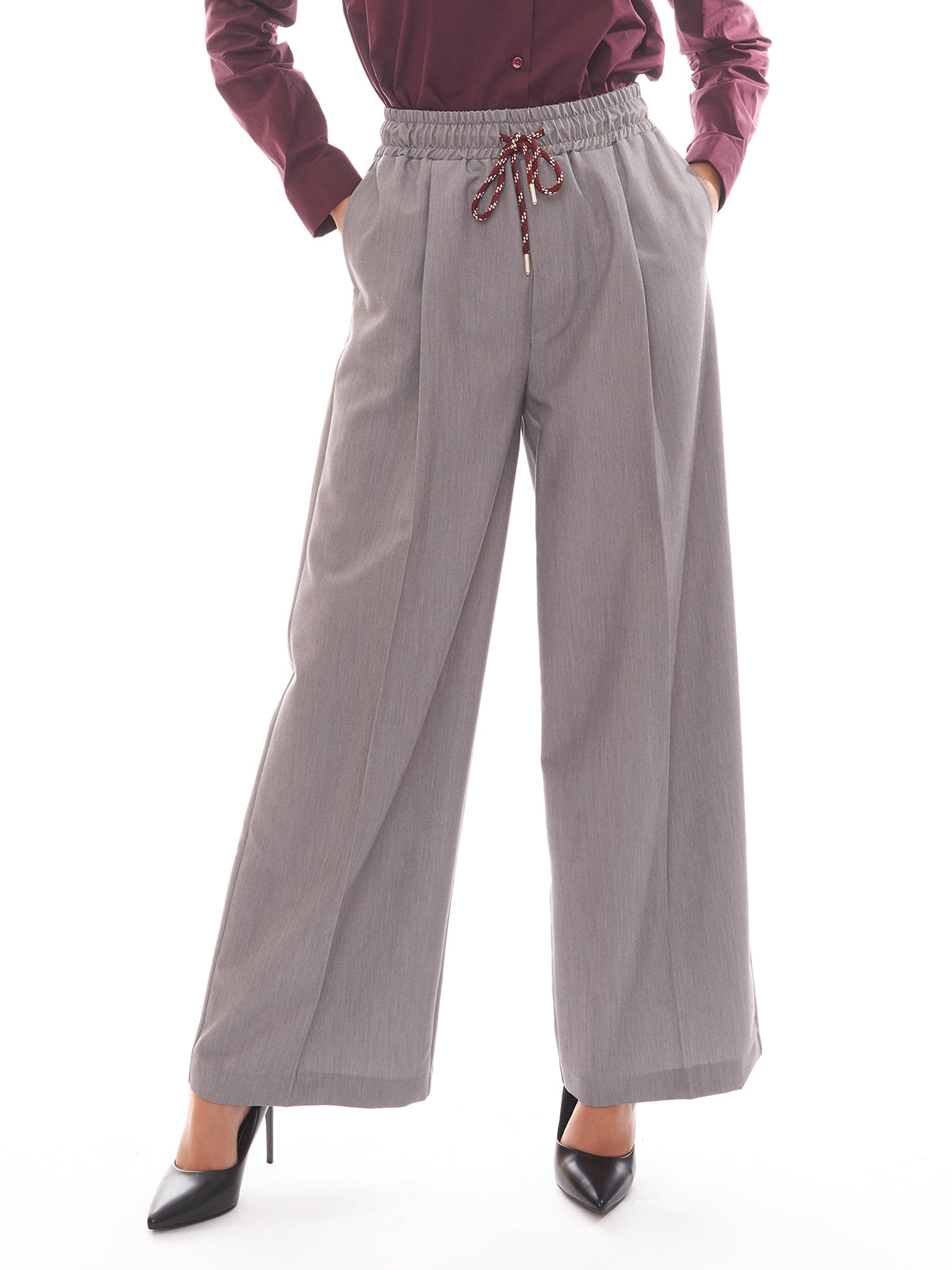 Pantalone palazzo con coulisse Vicolo