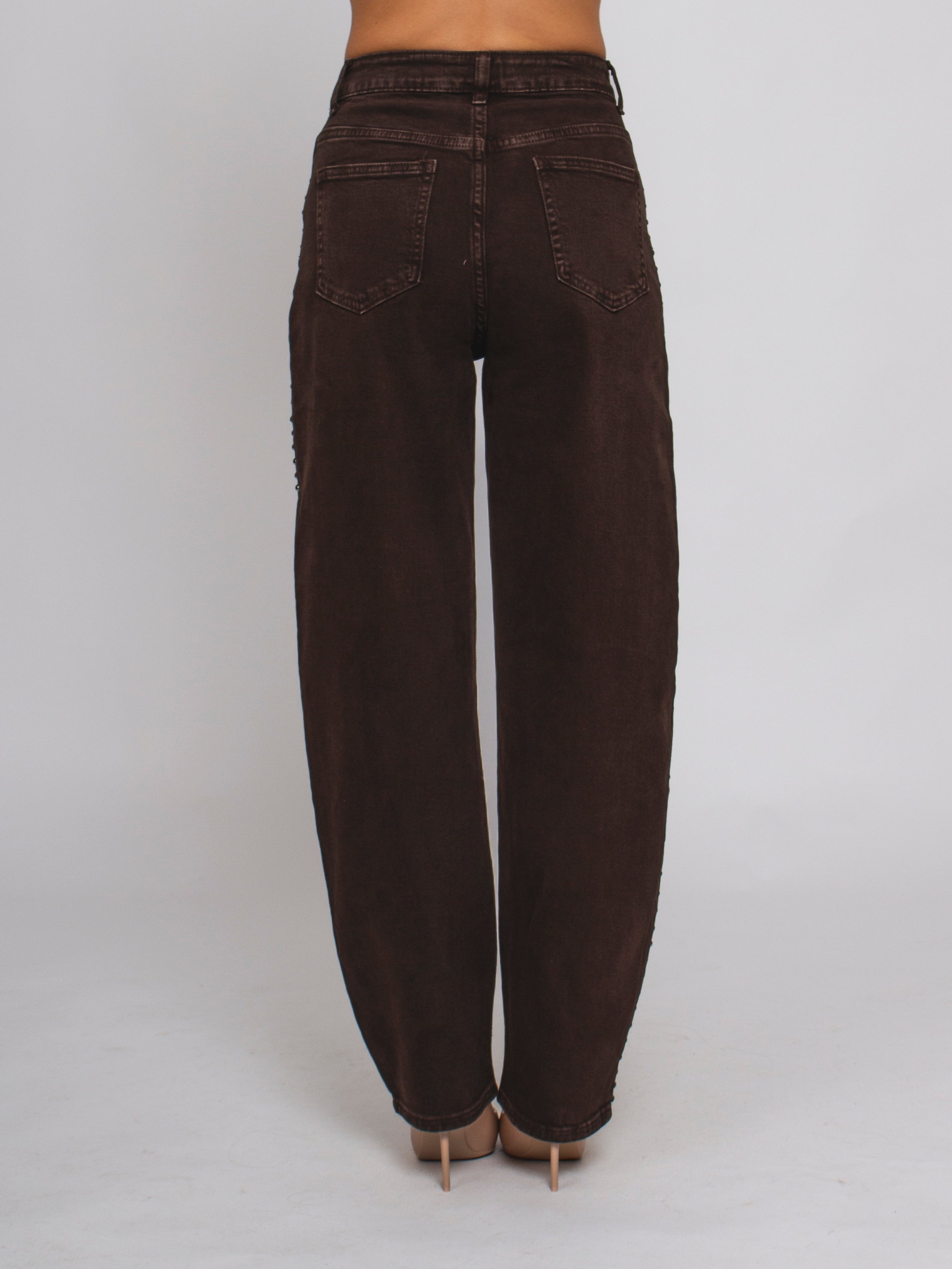 Jeans Balloon con Borchie Le Streghe