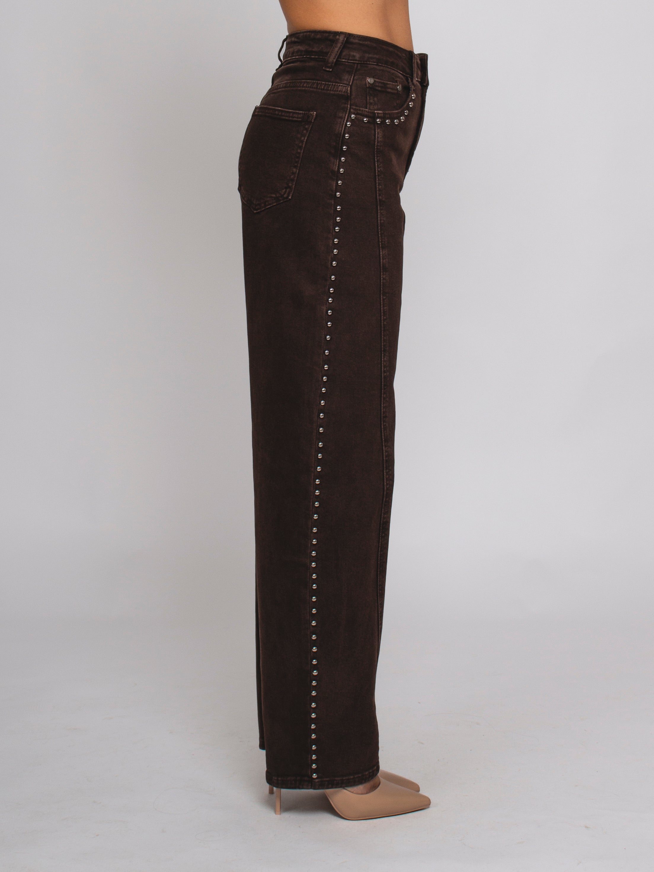 Jeans Balloon con Borchie Le Streghe