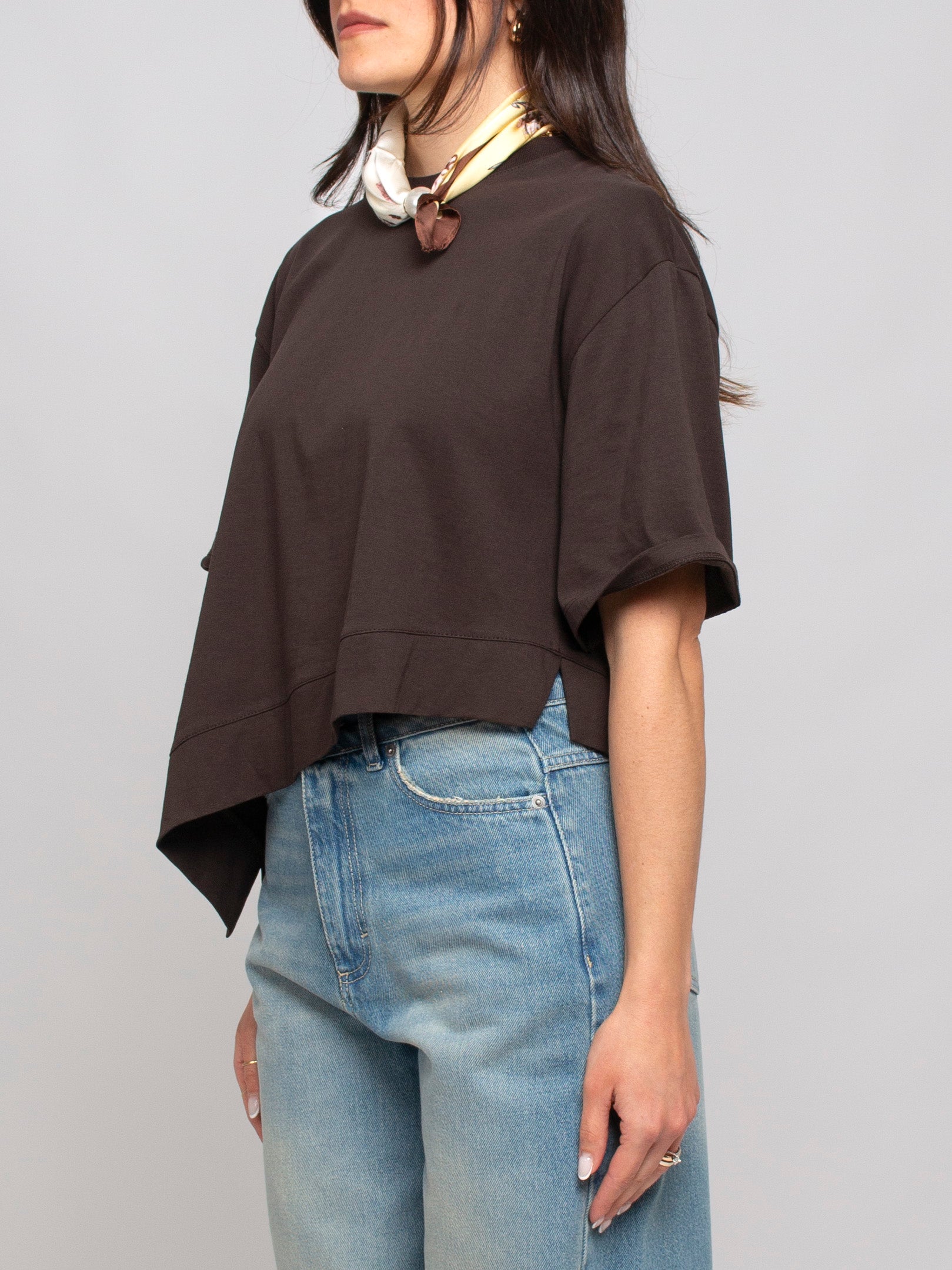 Tshirt asimmetrica Vicolo