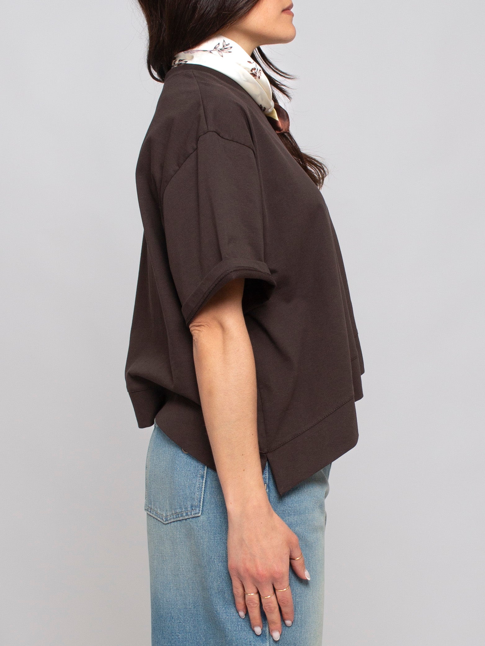 Tshirt asimmetrica Vicolo