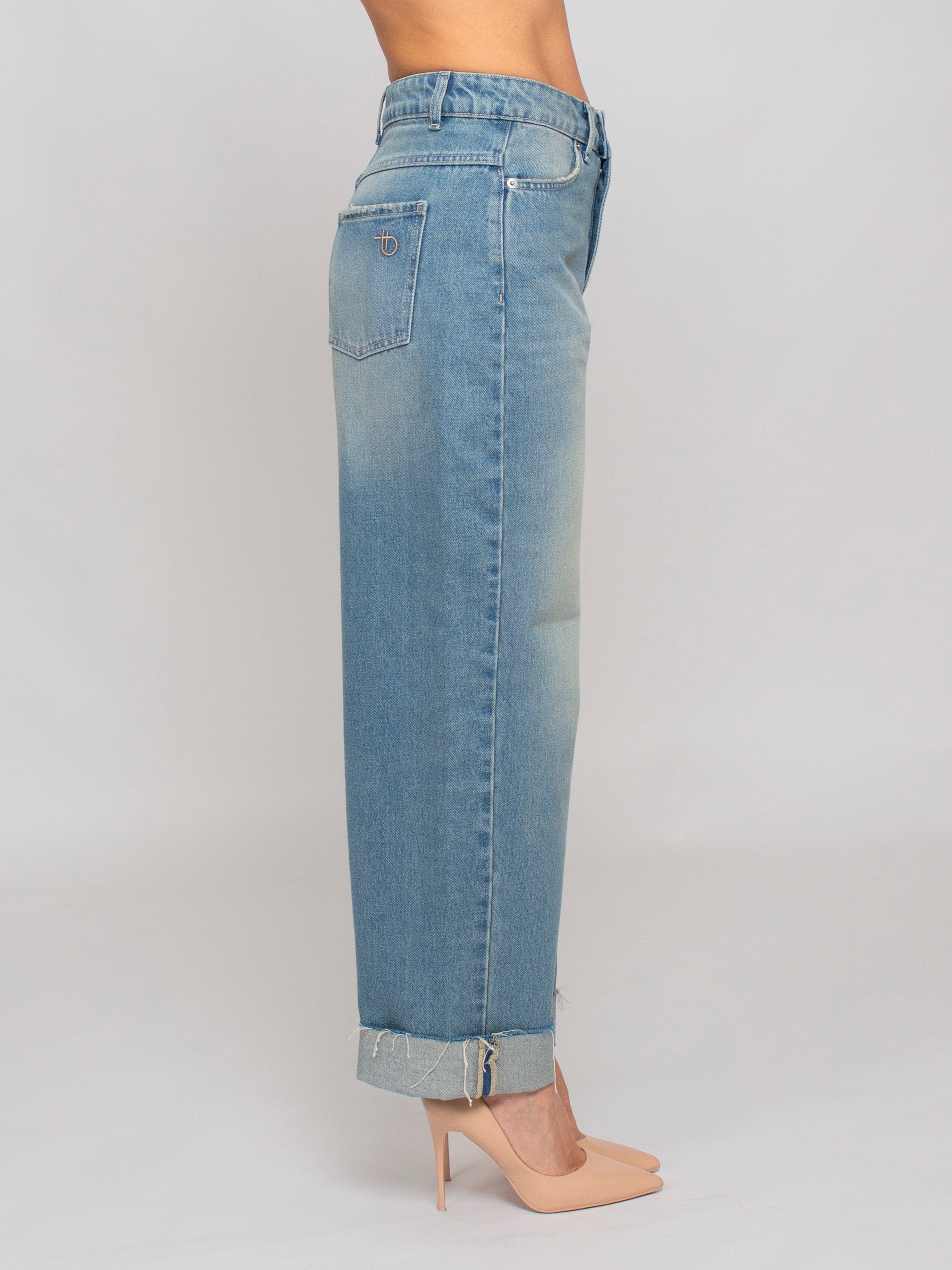 Jeans Barrel Fit To.Bì Demure