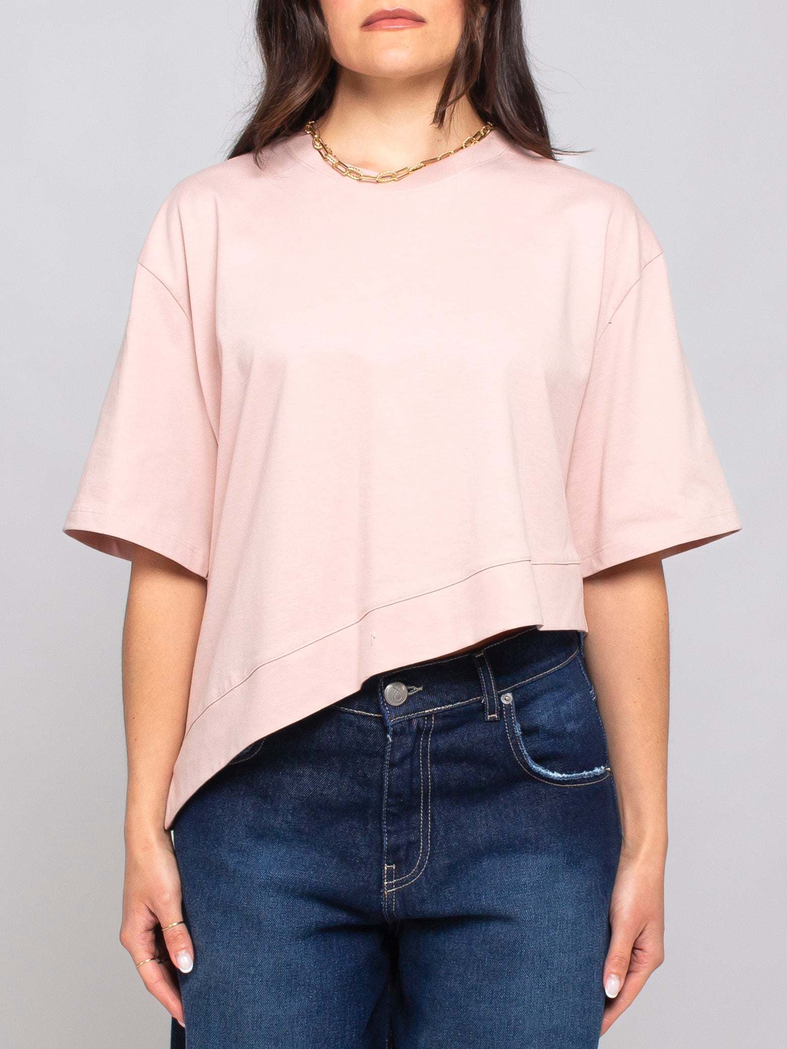 Tshirt asimmetrica Vicolo