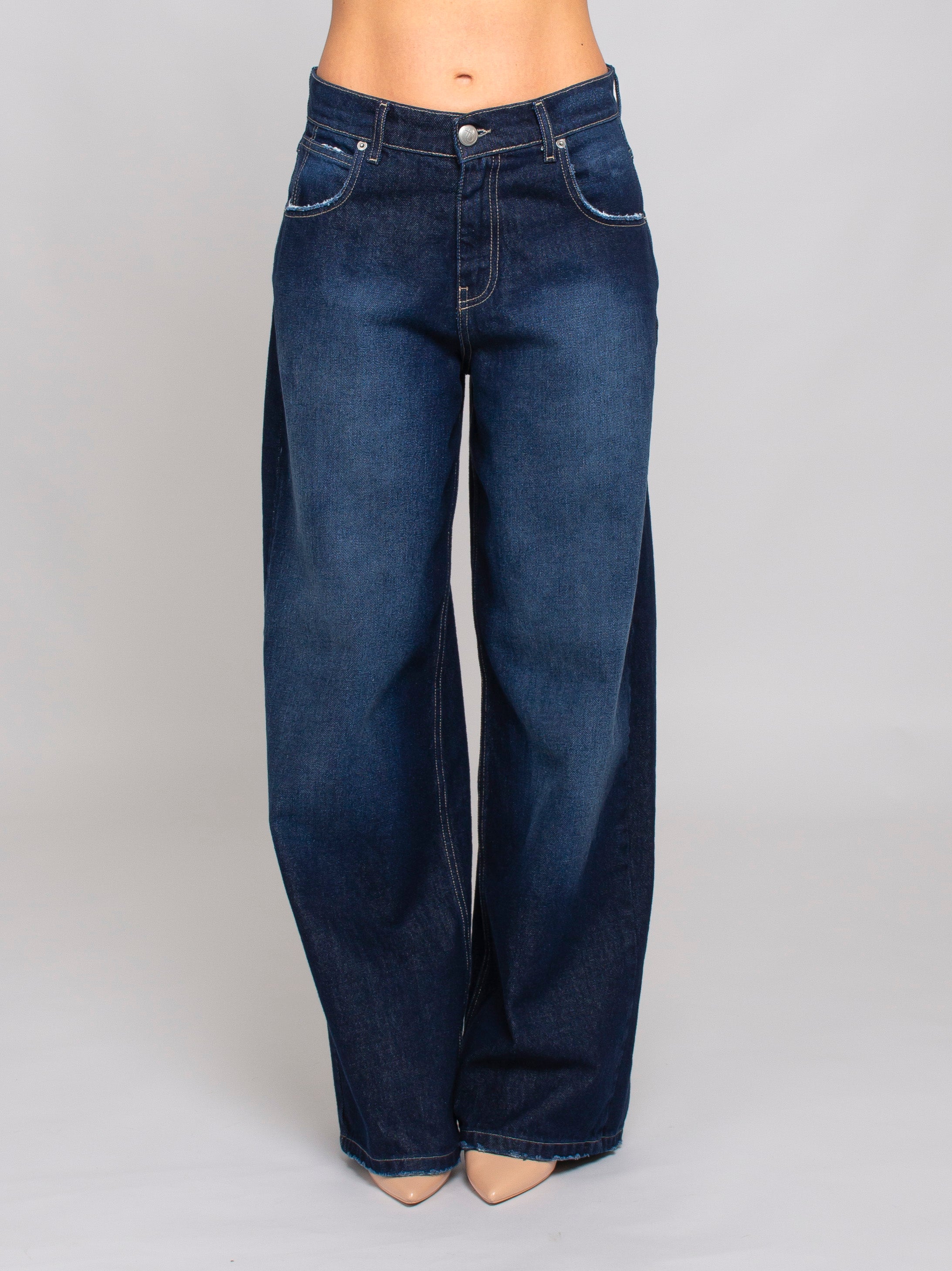 Jeans wide leg To.Bì Demure