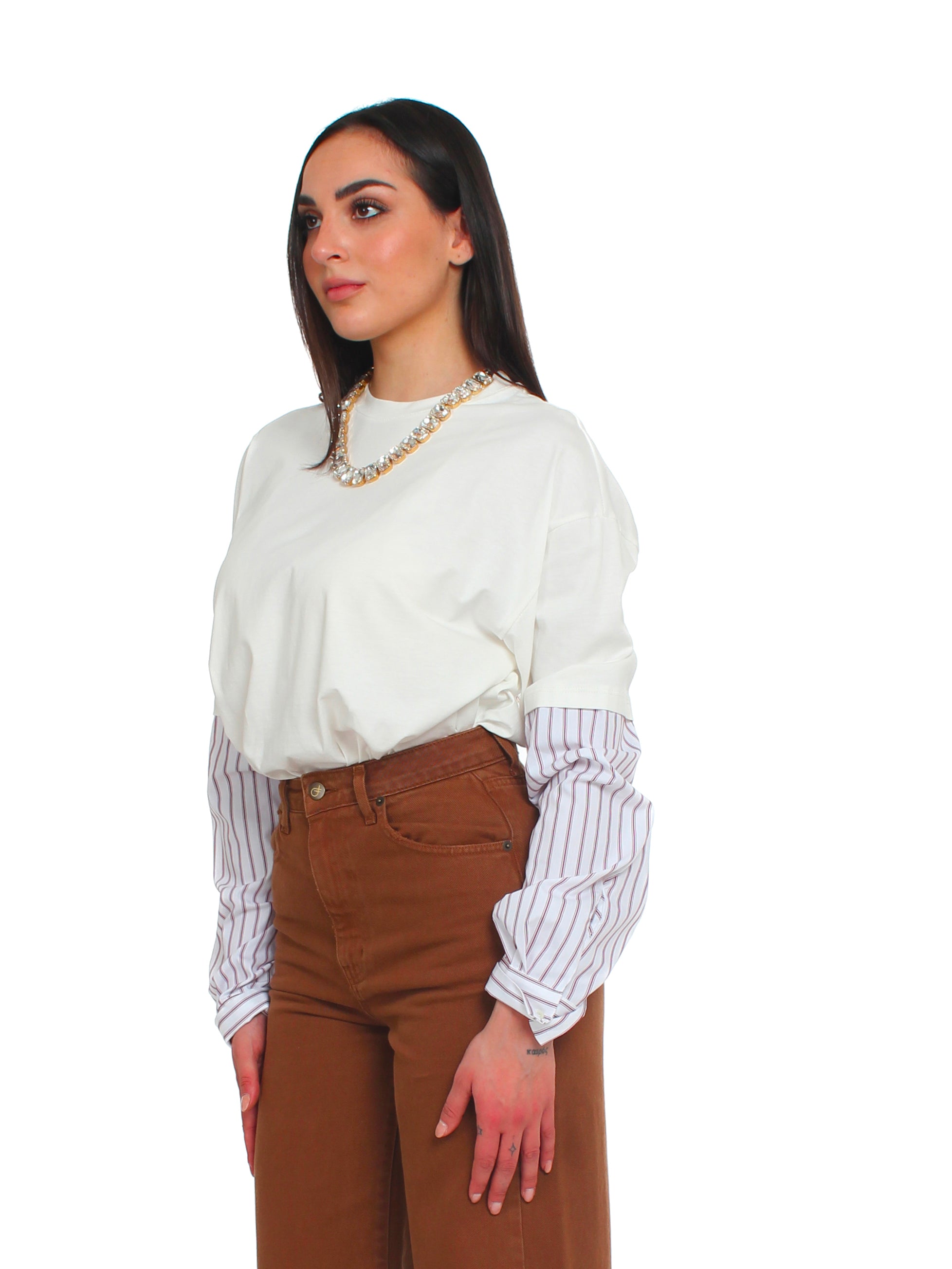 T-shirt manica camicia Vicolo