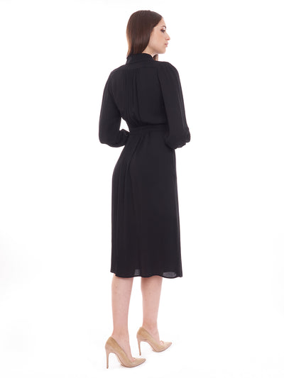 Abito chemisier in georgette Elisabetta Franchi