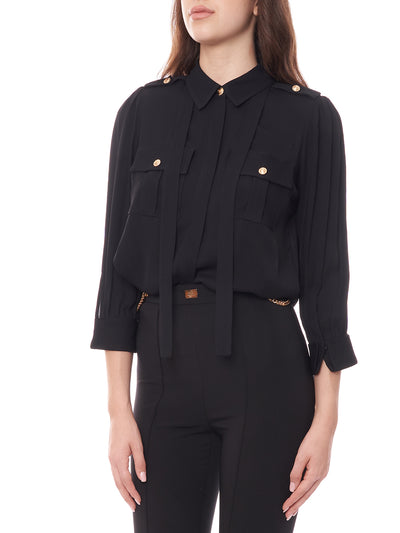 Camicia in viscosa Elisabetta Franchi