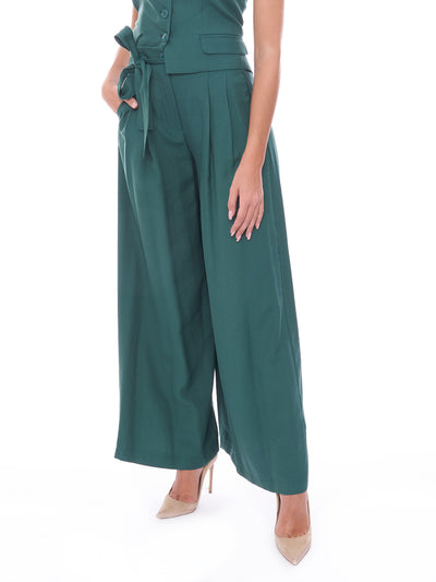 Pantalone palazzo con fiocco Vicolo