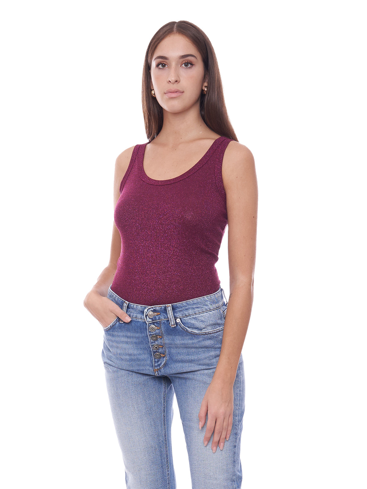 Canotta lurex Vicolo