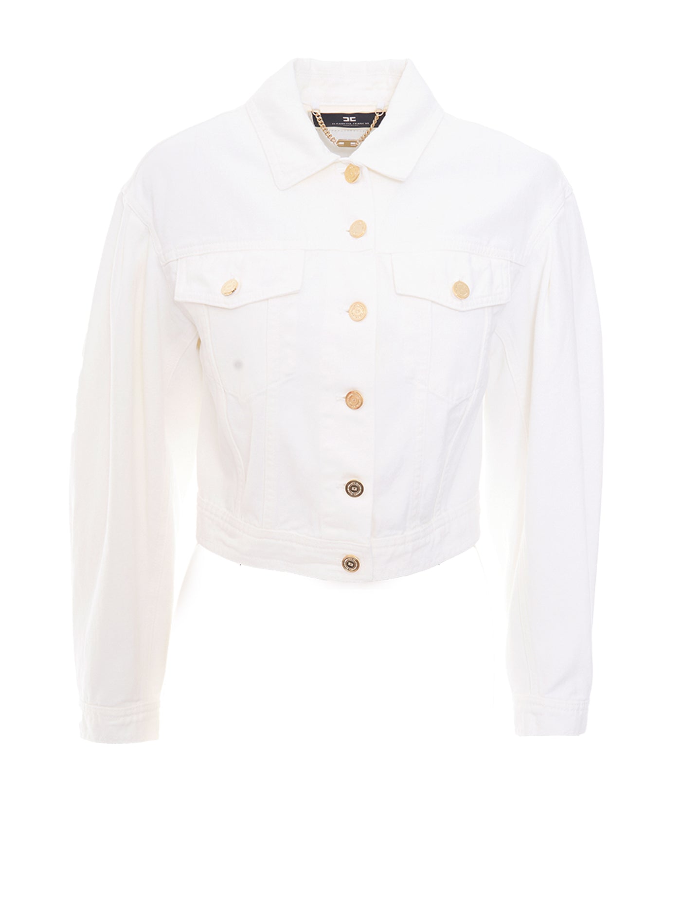 Giubbotto in denim Elisabetta Franchi