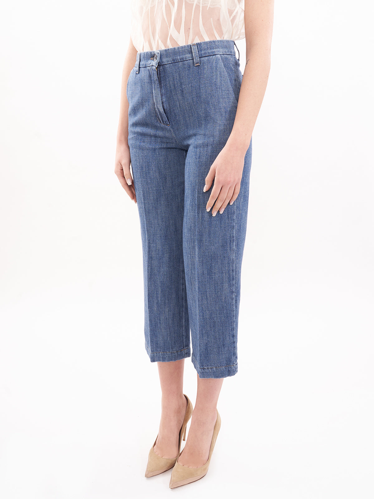 Jeans cropped Vicolo