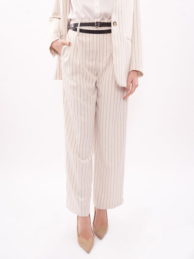 Alley pinstriped trousers