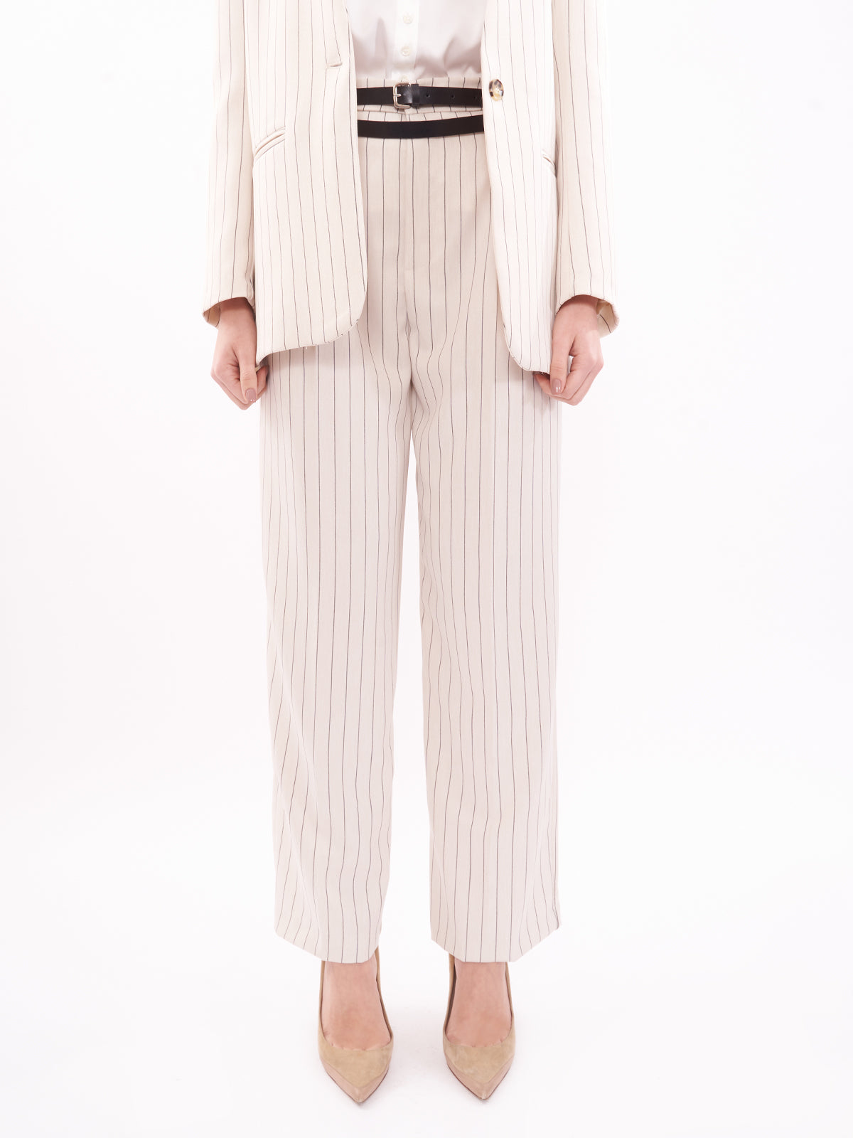 Alley pinstriped trousers