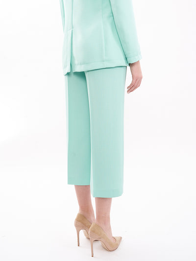 Vicolo cropped trousers with pleats